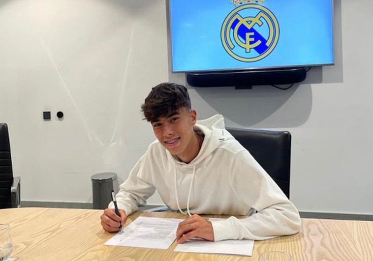 El cadete malaguista Hugo Arrebola se va al Real Madrid